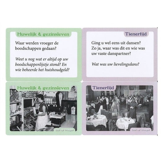 Blik op Vroeger – Reminiscentiespel voor ouderen en mensen met dementie
