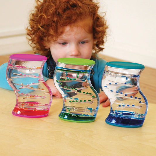 Druppel Zigzag – Sensorisch spel dat rust en ontspanning stimuleert, ideaal voor senioren.