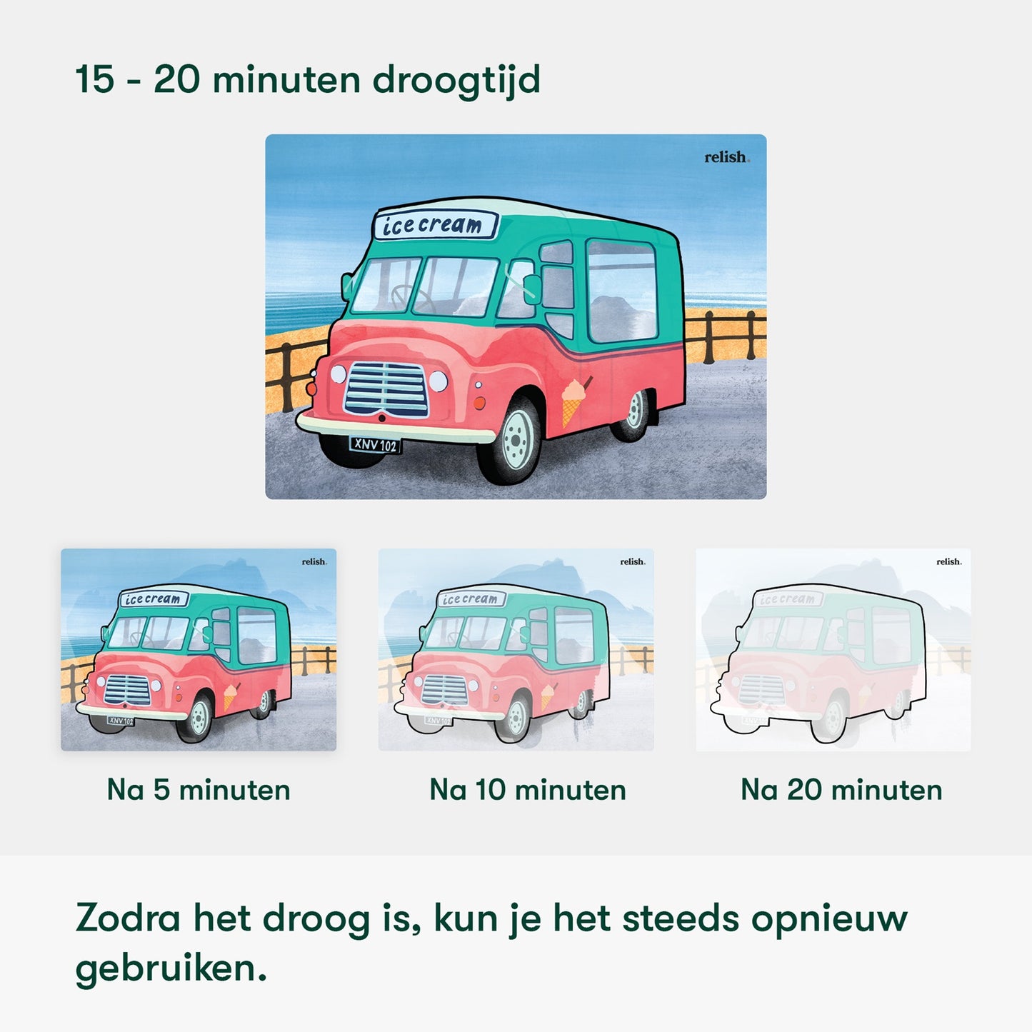 Schilderen met water - Aan de kust (Aquapaint voor mensen met dementie)