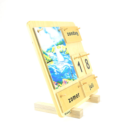 Kalender De Vier Jaargetijden – Seizoenskalender die overzicht en planning ondersteunt voor senioren.