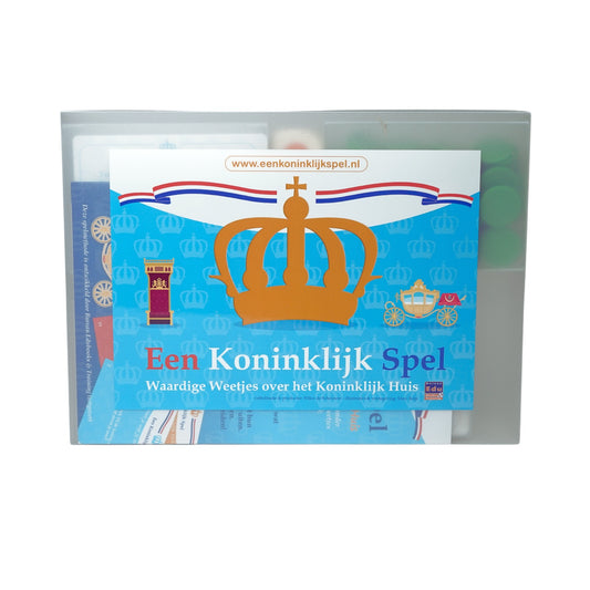 Koninklijk Spel - Leerzaam vraag- en gesprekskaartspel over het Koninklijk Huis