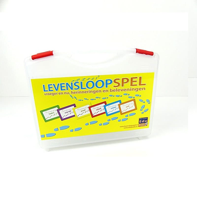 Levensloopspel – Spel voor het delen van herinneringen en het verbinden van generaties, ideaal voor senioren.