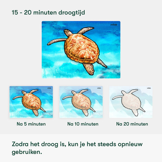 Schilderen met Water - Ocean Life (Aquapaint voor mensen met dementie)