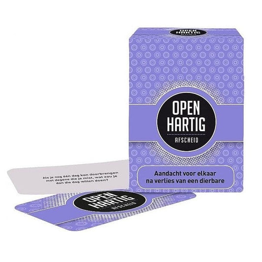 Openhartig Afscheid – Spel over herinneringen en verbinding, stimuleert gesprekken en activering bij senioren.