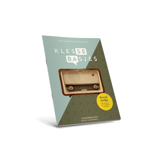 Klessebasjes Puzzelboekjes Allerhande – Diverse puzzelboekjes die activering en herinneringen stimuleren voor ouderen en dementie.