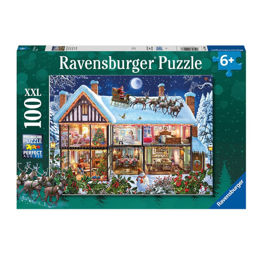 Dementiepuzzel - Kerstmis Thuis (100 XXL stukjes)
