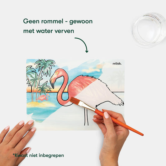 Schilderen met water - Prachtige vogels (Aquapaint voor mensen met dementie)