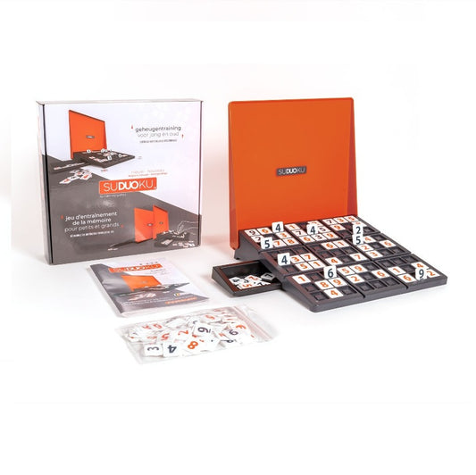 SUDUOKU – Kleurrijk sudoku spel dat cognitieve stimulatie en activering biedt voor senioren.