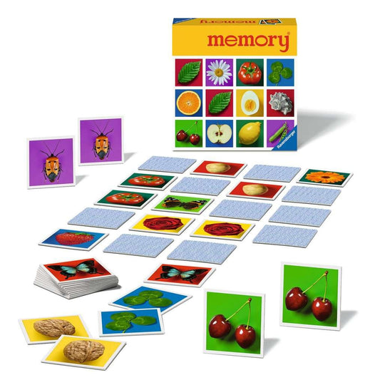 Klassieke Memory® – Tijdloos geheugenspel dat generaties verbindt en geheugen stimuleert bij senioren.