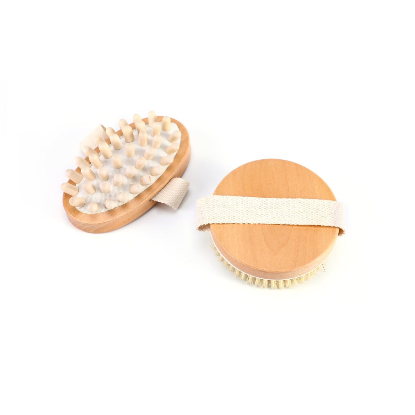 Houten massage set – Sensorische stimulatie en lichaamsbewustzijn, bevordert ontspanning en activering voor ouderen.