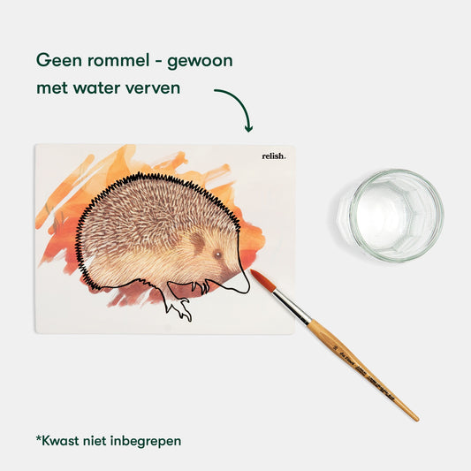 Schilderen met water - In de tuin (Aquapaint voor mensen met dementie)