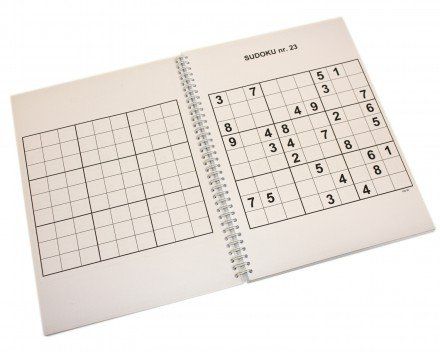 Grootcijfers Sudoku – Extra grote sudoku puzzels, bevorderen cognitieve stimulatie en activering voor senioren.