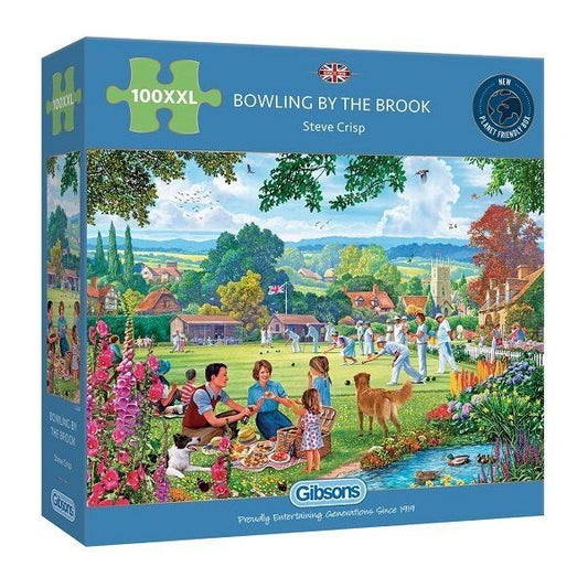 Dementie-puzzel 'Picknick op een Zomerse Dag' – 100 XXL stukjes, stimuleert activering en gesprekken bij ouderen.