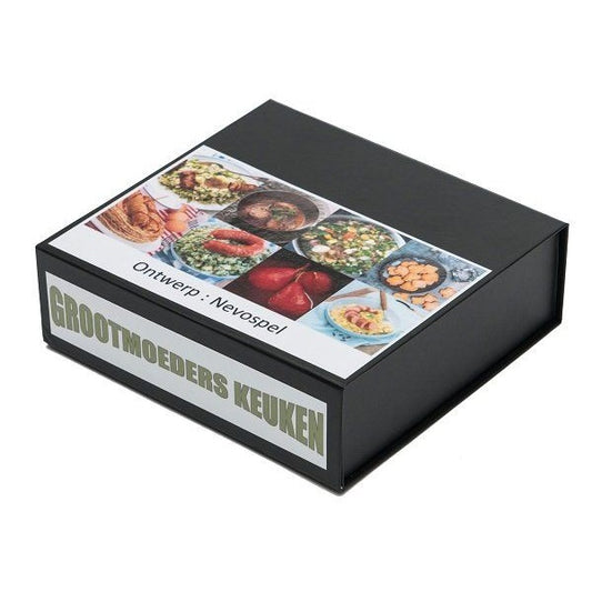 Grootmoeders Keuken – Geheugen- en associatiespel dat culinaire herinneringen en interactie bevordert voor senioren.