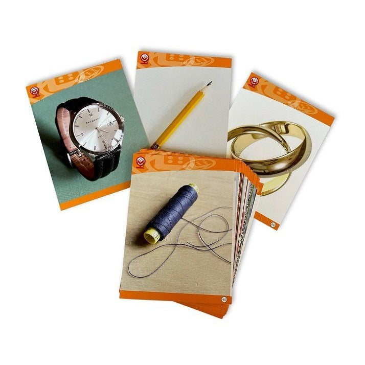 Kaarten Gebruiksvoorwerpen – Kaarten met alledaagse voorwerpen, stimuleren geheugen en herkenning voor senioren.