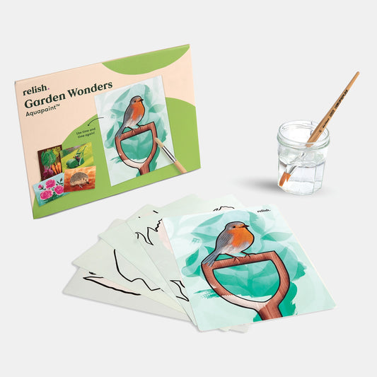 Schilderen met water - In de tuin (Aquapaint voor mensen met dementie)