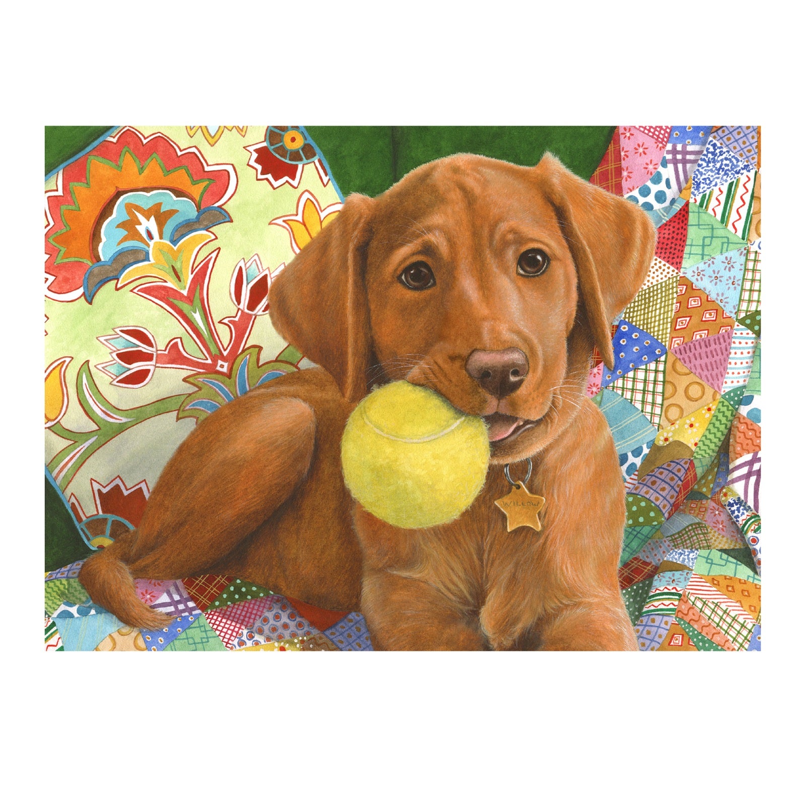 Dementiepuzzel 'Puppy' – 13-delige puzzel met hondenmotief, speciaal ontworpen voor activering bij dementie.