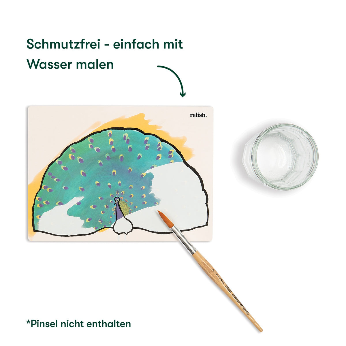 Schilderen met water - Schitterende dieren (Aquapaint voor mensen met dementie)