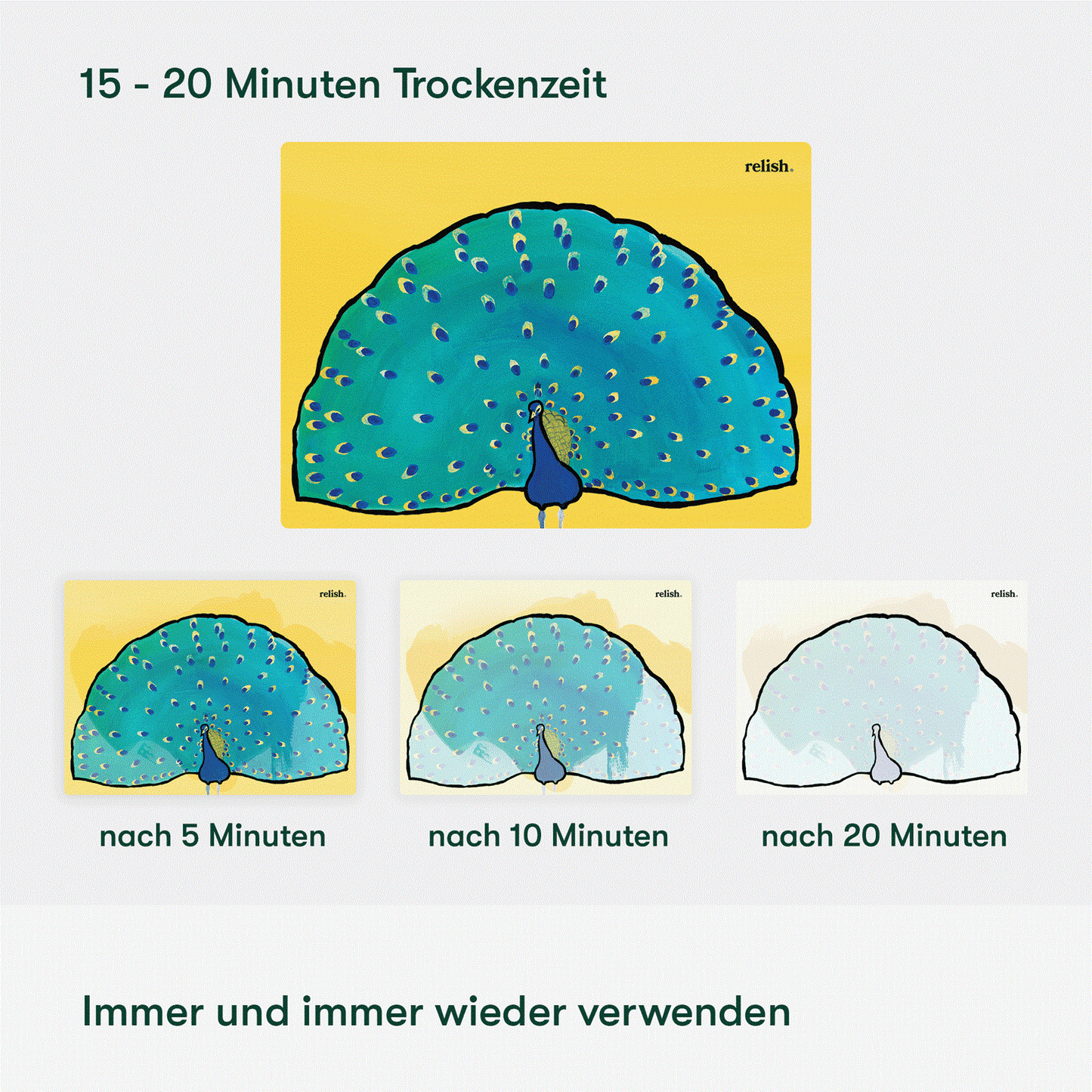 Schilderen met water - Schitterende dieren (Aquapaint voor mensen met dementie)