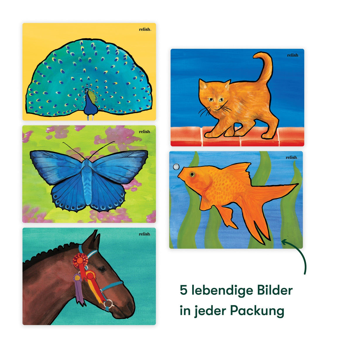 Schilderen met water - Schitterende dieren (Aquapaint voor mensen met dementie)