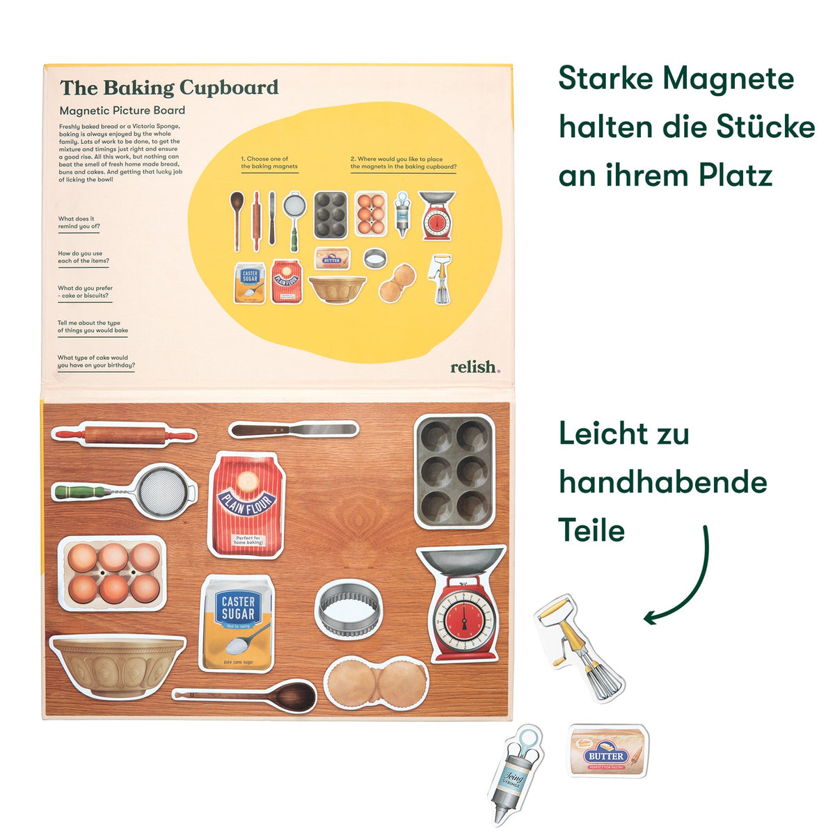 Creatieve Puzzel - Heerlijk Bakken | Magnetisch Puzzelplezier voor Senioren