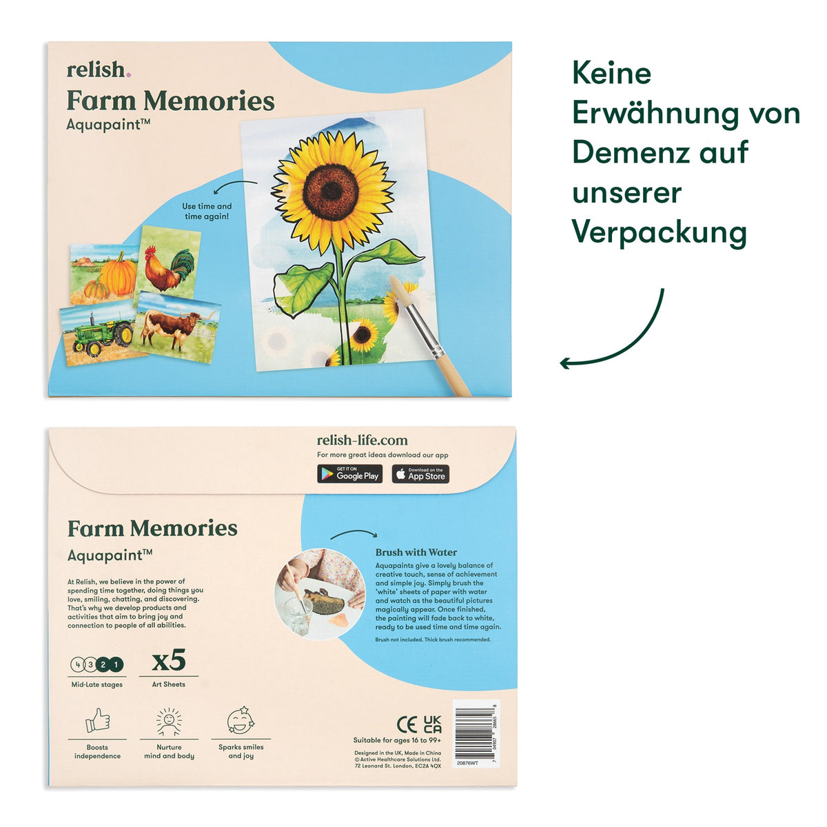 Schilderen met Water - Boerderij Herinneringen (Aquapaint voor mensen met dementie)