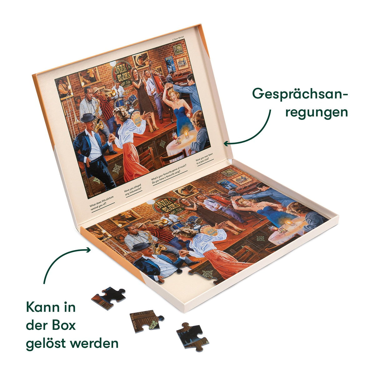 Dementie puzzel - Dancing Shoes - 63 stukjes