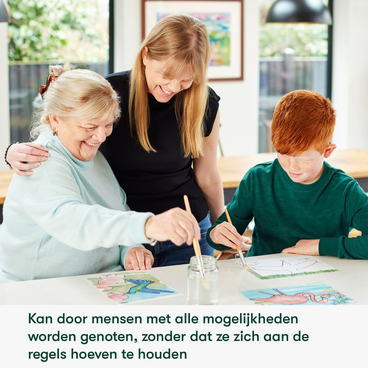 Schilderen met water - Schitterende dieren (Aquapaint voor mensen met dementie)