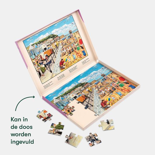 Dementiepuzzel Nostalgie aan de Kust - 35 Stukjes