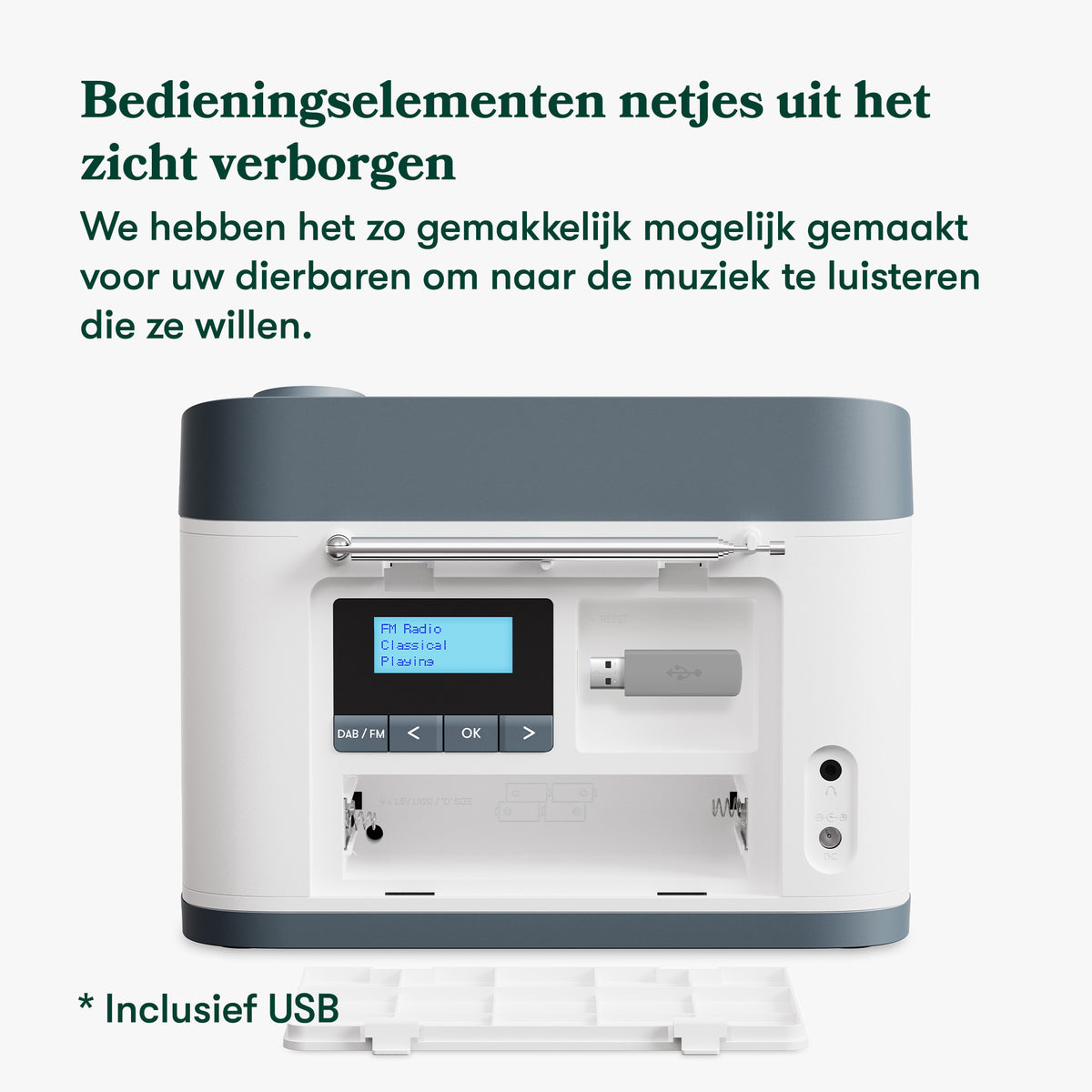 DAB Radio en Muziekspeler voor Senioren – Eenvoudig in Gebruik