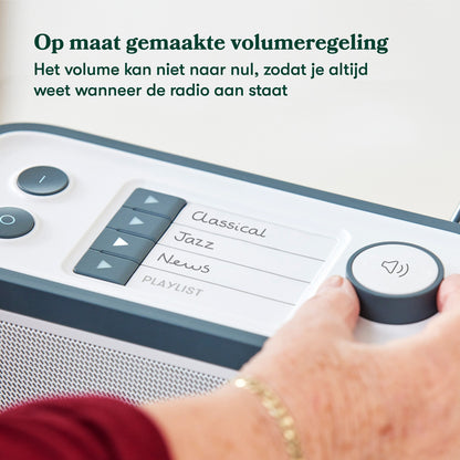 DAB Radio en Muziekspeler voor Senioren – Eenvoudig in Gebruik