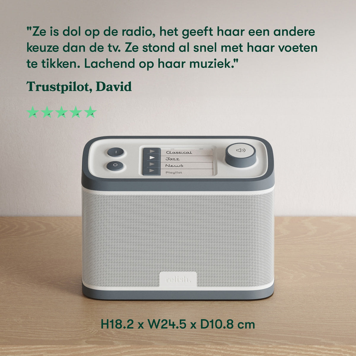DAB Radio en Muziekspeler voor Senioren – Eenvoudig in Gebruik